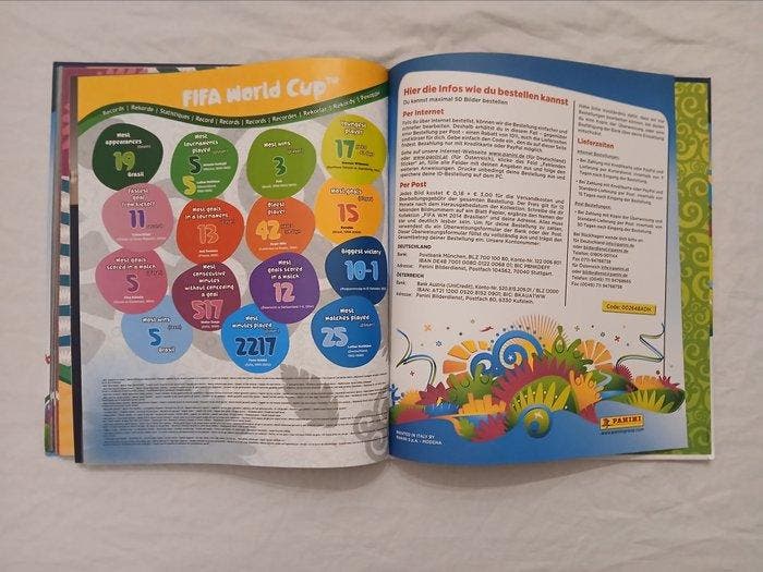 Panini WC Brazil 2014 Lionel Messi, Cristiano Ronaldo, Collections, Autocollants