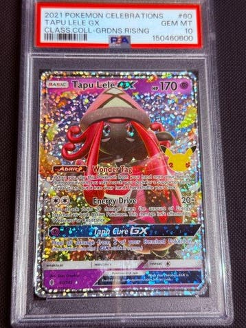 Pokémon - 1 Graded card 60/145 Foil, Full art - PSA 10 -