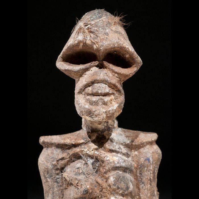Skeletbeeldje - Voodoo - Fon - Benin, Antiek en Kunst, Kunst | Niet-Westerse kunst