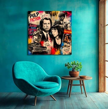 PLM-Art - Pulp Fiction Pop Art Style