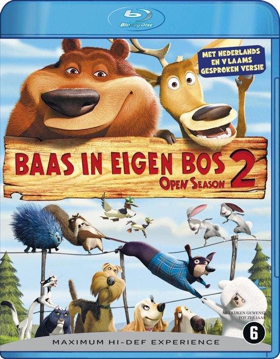 Baas in Eigen Bos 2 (blu-ray nieuw), Cd's en Dvd's, Blu-ray, Ophalen of Verzenden