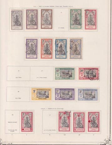 Inde - Collection de timbres