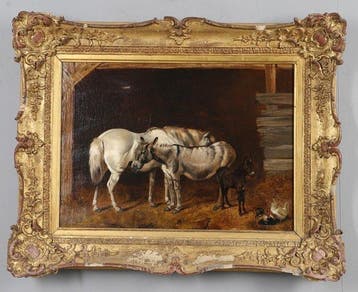 Alfred John Wheeler (1821-1903), Attribué(e) à - Animals in