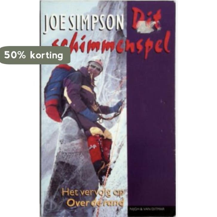 Dit schimmenspel 9789038867588 J. Simpson, Boeken, Romans, Gelezen, Verzenden