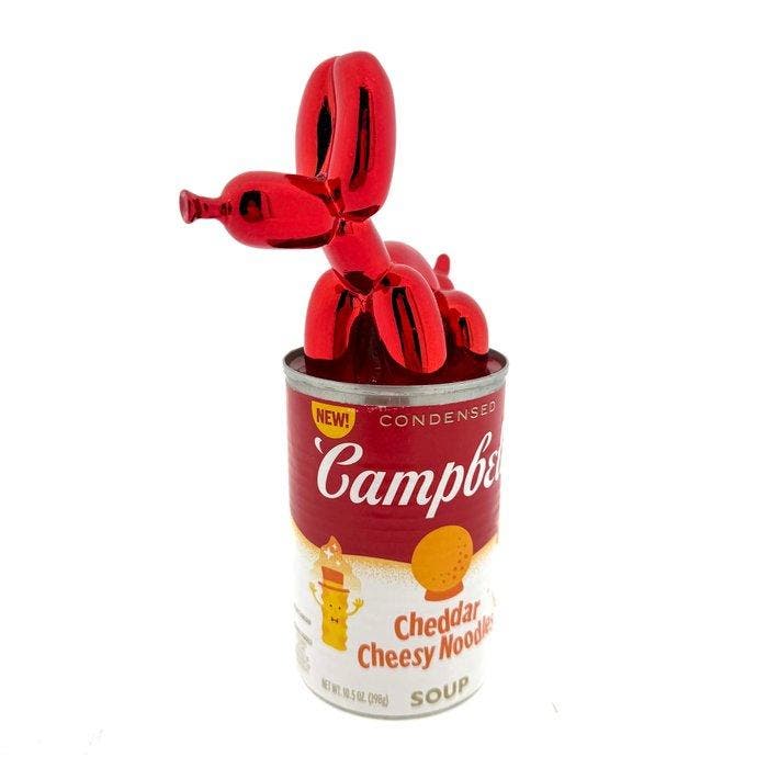 Koen Betjes (1992) - Pooping Balloon Dog x Campbell’s Soup, Antiquités & Art, Art | Objets design