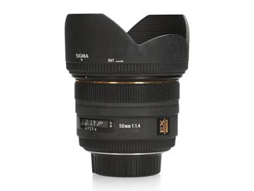 Sigma 50mm f/1.4 EX DG HSM - Nikon F - 1 jaar garantie, Ophalen of Verzenden