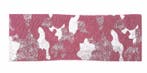Haarband Stof 7,5cm - Camouflage Patroon - Zilver Fuchsia