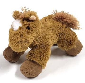 Pia International knuffel bruin paard, zacht, Verzenden, Nieuw