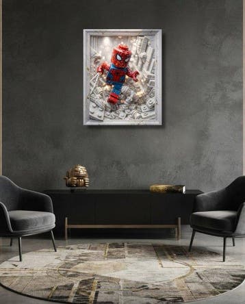 Makayhos - [Canvas] Arachnid Avenger – Urban Stone, Nieuw