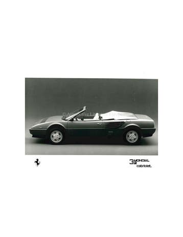 1988 FERRARI MONDIAL 3.2 CABRIOLET PERSFOTO