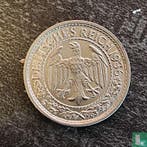 Duitsland - Duitse Rijk 50 reichspfennig 1936 (E), Verzenden, Duitsland, Losse munt