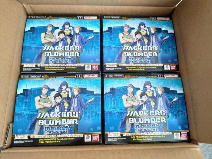 Digimon Card Game BT23 - Hackers Slumber - 2000 Mixed, Verzamelen, Overige Verzamelen