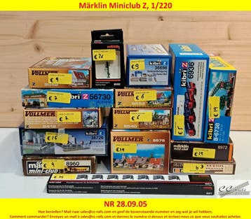 Märklin Miniclub Z, 1/220, Ophalen of Verzenden, Zo goed als nieuw
