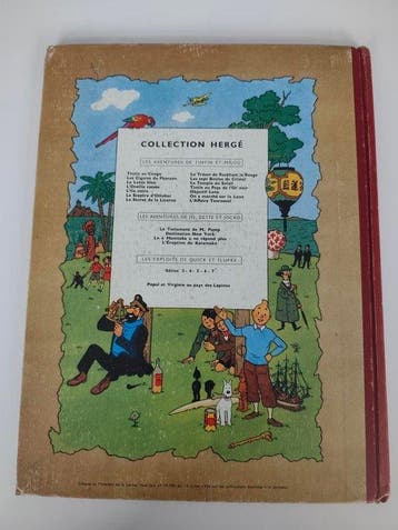 Tintin T18 - LAffaire Tournesol (B19) - C - 1 Album -