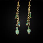 Oude Egypte, Ptolemeïsch Earrings, Antiquités & Art