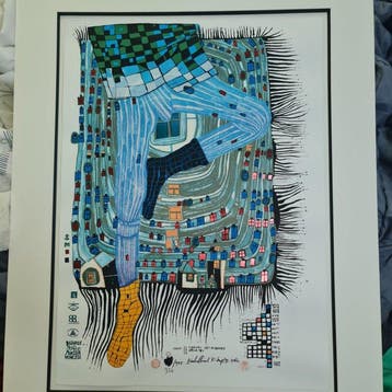 Friedensreich Hundertwasser (1928-2000) - In Gamma, Antiek en Kunst