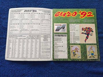 Panini Euro 92 Foil, Onbeschreven - 1 Compleet album -, Collections