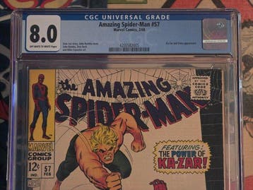 Amazing Spider-Man (Vol. 1) #57 - 1 Graded comic - Eerste, Nieuw