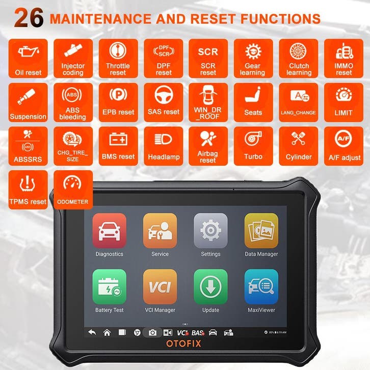 OTOFIX D1 Lite universeel auto diagnose apparaat obd tester, Auto diversen, Autogereedschap, Nieuw, Verzenden