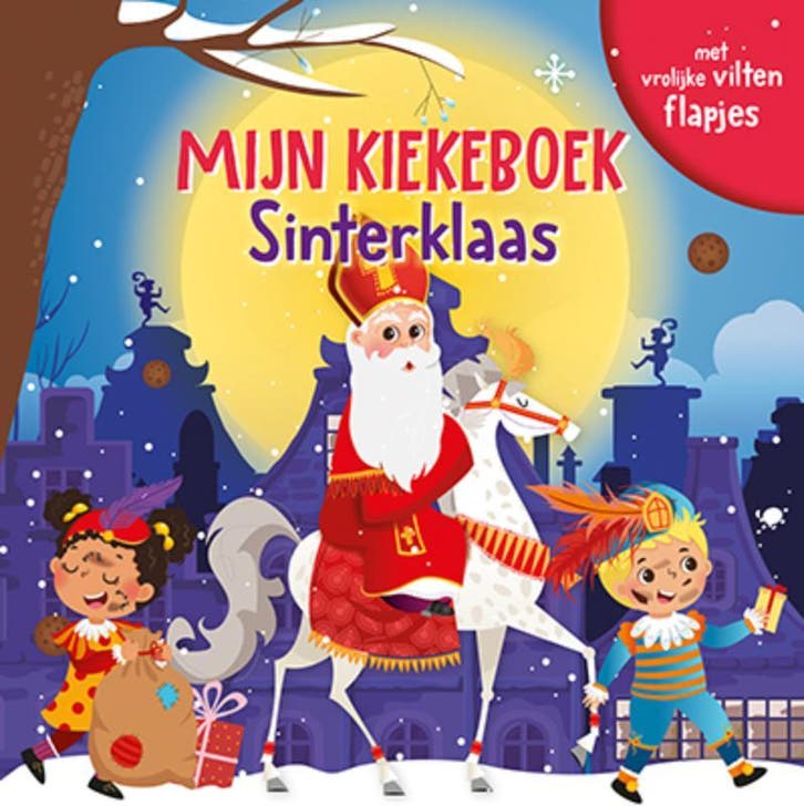 Sinterklaas / Mijn kiekeboek 9789463548564 Fiona Huisman, Boeken, Overige Boeken, Zo goed als nieuw, Verzenden