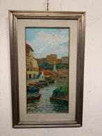 École italienne (XX) - Porto di Livorno, Antiquités & Art