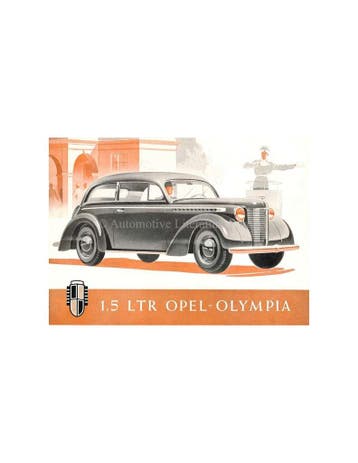 1938 OPEL OLYMPIA BROCHURE DUITS, Ophalen of Verzenden, Nieuw