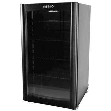 Drankenkoeling | 98L | Zwart | 0°C/+10°C | Statisch +, Verzenden