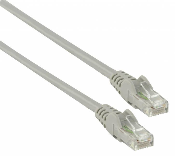 CAT6 UTP Netwerkkabel - grijs, Doe-het-zelf en Bouw, Elektriciteit en Kabels, Nieuw, Ophalen of Verzenden