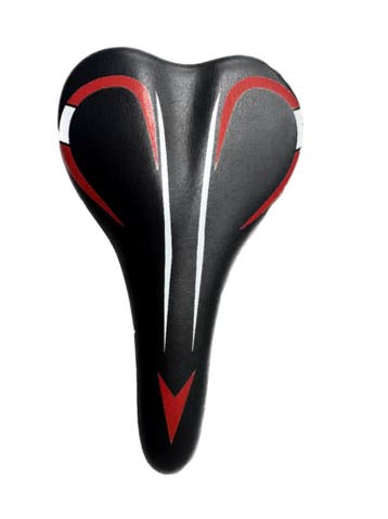Fietszadel 26 & 24 Inch – Zwart - Rood | Comfortabel &, Ophalen of Verzenden, Nieuw