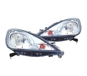Phares Pour Honda Jazz 10-13 Fond Chromé, Verzenden, Nieuw