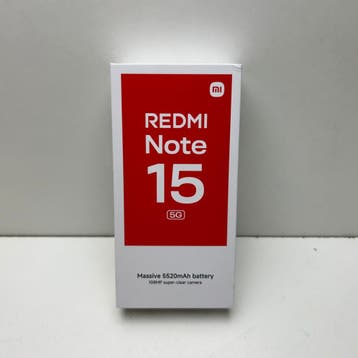 Redmi Note 15 5G 128GB Zwart Nieuw in Doos, Télécoms, Téléphonie mobile | Marques Autre, Verzenden