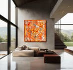 PLM-Art - Dipt Square Scarf XXL