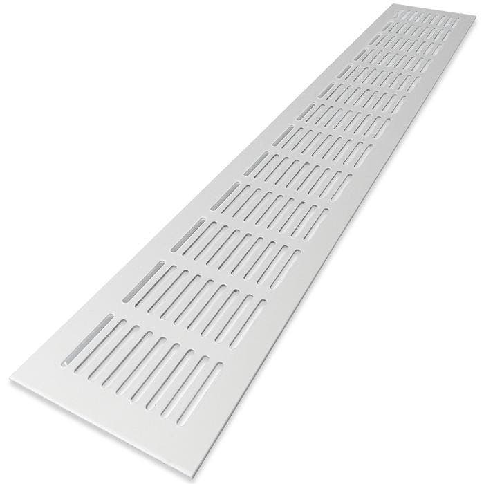 Ventilatiestrip aluminium LxH 500 x 80mm (G61-5008AA), Doe-het-zelf en Bouw, Ventilatie en Afzuiging, Nieuw, Verzenden