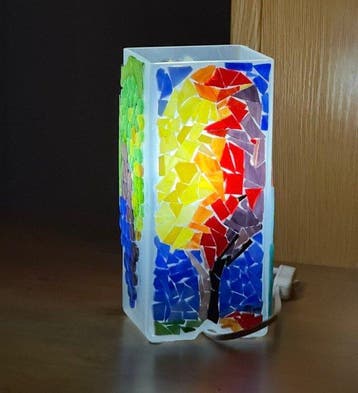 Vitral - Inspirado en Louis Comfort Tiffany , Leopold y