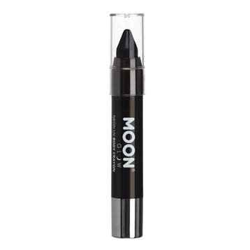 Moon Glow Pastel Neon UV Body Crayons Black 3.2g, Verzenden