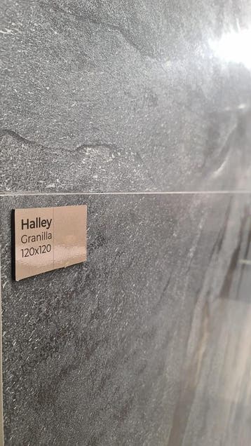 Halley Granillia ( ANTRACIET ) 60x120 / 120x120 MAT, Doe-het-zelf en Bouw, Tegels, Ophalen of Verzenden, Nieuw