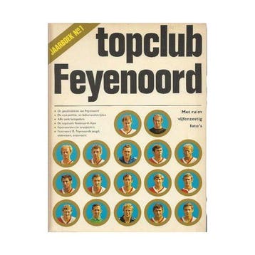 1 Topclub feyenoord jaarboek - wolff, Verzenden