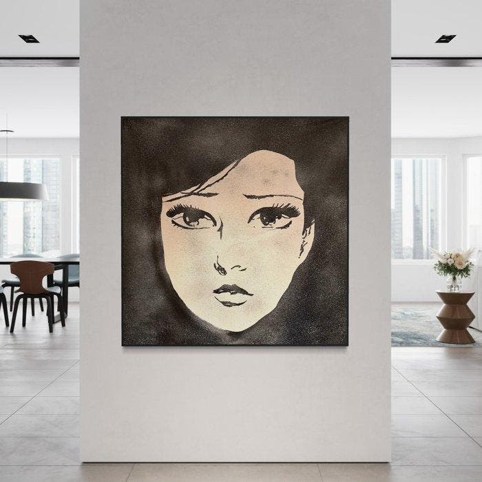 Timo Wedell - Whispering Shadows - XL - Timo‘s Lichtenstein, Antiquités & Art, Art | Peinture | Moderne
