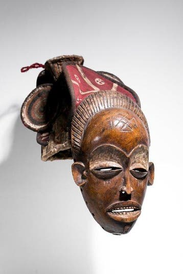 Masque Mwana Pwo - Chokwe - Angola, Antiquités & Art