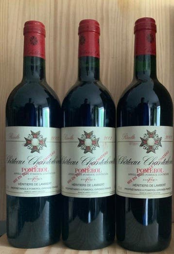 2002 Chateau Chantalouette - Pomerol - 3 Flessen (0.75, Nieuw