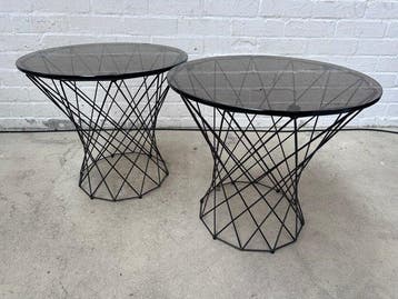 Walter Knoll - EOOS - Bijzettafel (2) - Oota - Staal, Glas