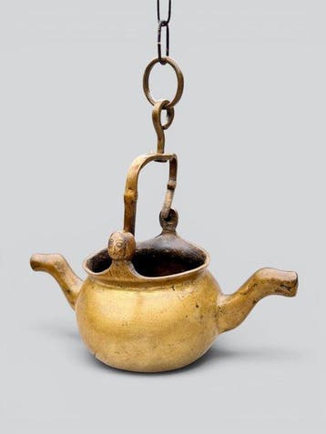 Antiek Lavabo - Early 19th century - Messing - Breedte 29 cm