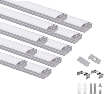 10 Profiles LED Alu 1,5m - Lot retour etat neuf - Deco lu..., Verzenden