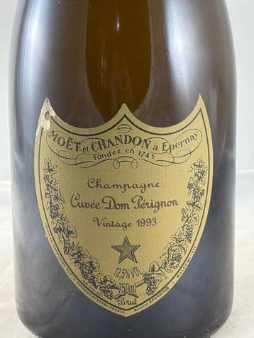 1993 Dom Pérignon - Champagne Brut - 1 Bouteille (0,75 l), Nieuw