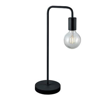 Trio DIALLO tafellamp | E27 Fitting | mat zwart | 15 x 51 cm, Verzenden, Nieuw