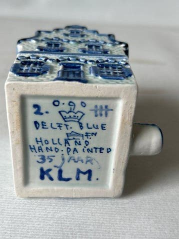 Maison KLM - Plateelbakkerij Zuid-Holland, Antiquités & Art, Antiquités | Verre & Cristal