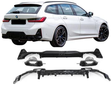 Diffuser | geschikt voor BMW | 3 Series 2022- | G20/G21 | Fa, Verzenden