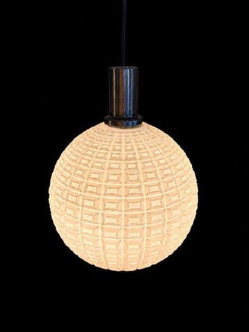 Lamp - Opaline glas - Space Age, Antiquités & Art