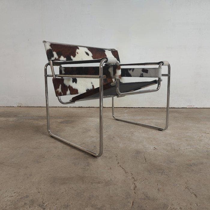 Knoll - Marcel Breuer - Fauteuil - WASSILY - Staal -, Antiquités & Art, Art | Objets design