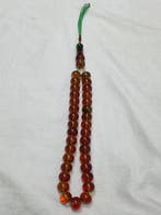 Chapelet - Ambre - 1970-1980 - Chapelet de perles de prière